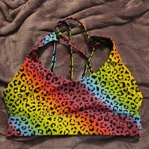 ZYIA Multicolor Leopard Print Activewear